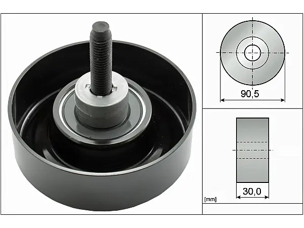 V KAYIŞ GERGİ RULMANI (BÜYÜK) CONNECT 1.8 TDCİ