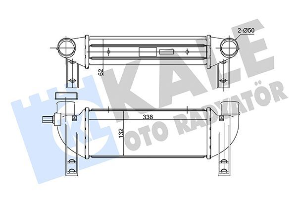 TURBO INTERCOOLER RADYATORU CONNECT 1.8TDCI 02>